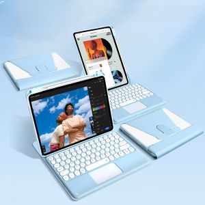 360 Rotation Magnetic Bluetooth Keyboard Case for Huawei MatePad 11 2023 2021 DBY-09 DBR-W09 Pro 11 2022 GOT-W29 with Pencil Holder Keyboard Casing