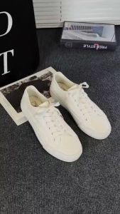 พร้อมส่ง️ในไทยทุกวัน รองเท้าผ้าใบ ยี่ห้อ Bright สีขาว รุ่น Simple มีไซส์ 38-42 นุ่ม ใส่สวย support เท้า