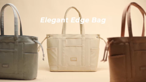 Túi tote nữ nhiều ngăn NATOLI 2 mặt đeo vai đựng laptop cao cấp - BST Elegant Edge Bag T19