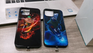 LED Light Voice Controlled Phone Case for IPHONE 13 Pro Max