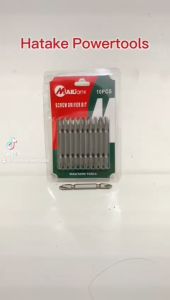 Mata Bor - Screw Driver Bits 10pcs Set Mailtank