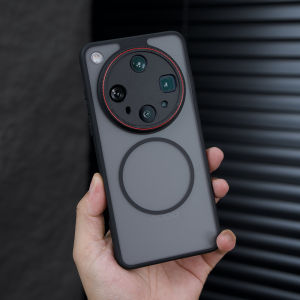 Business Luxury Magnetic Attraction Phone Case for OPPO Findx8Ultra Acrylic Soft Edge Skin-like Semi-transparent Protective Cover