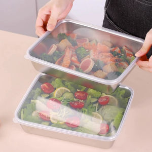 Stainless Steel Meal Prep Containers Stainless Steel Containers with Lids Food Storage Containers Airtight BPA Free