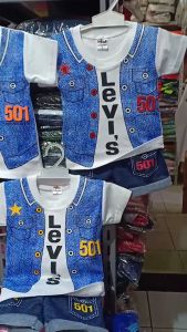Setelan Baju Dan Celana Bayi Pakaian Bayi Laki-Laki Setelan Baju Kaos Bayi Setelan Kaos Bayi pakaian Bayi Laki-Laki Setelan Baju Anak Laki Laki Motif Captain Pilot Polisi Usia Umur 6 bulan - 3 tahun-BALITASHOP1226211957