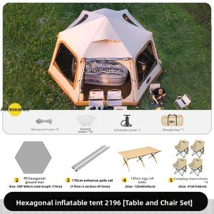 TanXianZhe | Nest Design Inflatable Car Rear Overnight Camping Tent