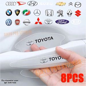 Stiker Transparan Handle Pintu Mobil & Door Guard Sticker
