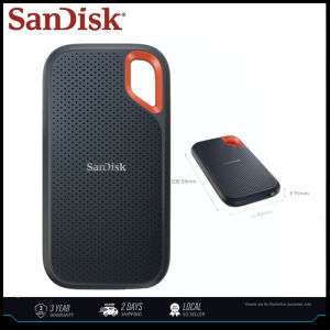 SanDisk Extreme Portable SSD 1TB - 4TB – USB-C 1050MB/s PSSD Rugged Design with IP55 Rating Perfect for Creators&Travelers