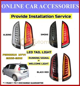 (1 Year Warranty)Perodua Myvi Lagi Best Icon 2011 - 2017 Dynamic Albino LED Tail Lamp With Running Signal Lampu Belakang