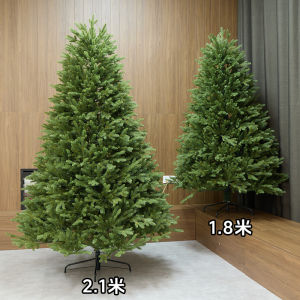 Large Size Pure PE Christmas Tree 2025 New Home Living Room Decorative Pieces Eco-Friendly Christmas Decoration High-End Feeling