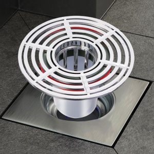 Bathroom Floor Drain Deodorant Filter Net Kitchen Sink Anti-clog Filter Hair Catcher Durable Shower Leak Net Strainer