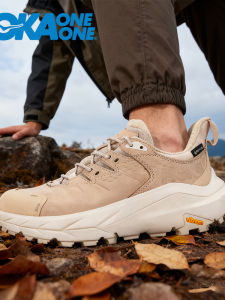 HOKA Mens Winter 2025 KAHA 2 Outdoor Stabilizing Shockproof Hiking Shoes Rubber Outsole Comfortable Running Shoes