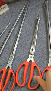 PCK-11 Gunting Capit Crap Tongs Alat Penjepit Barang Gunting Ambil Seafood Kepiting Belut Ikan Gurita