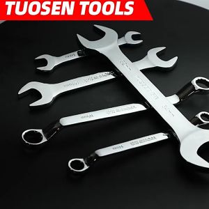 TUOSEN ประแจแหวนคู่ ประแจแหวน 2 ข้าง ประแจ ยี่ห้อ TUOSEN วัสดุเหล็กกล้าคุณภาพสูง แข็งแรงทนทาน เหมาะกับงานหนัก