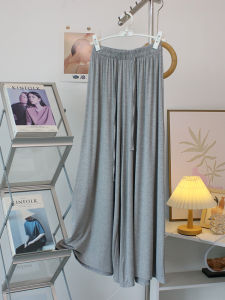 Modal Draped Drawstring Dance Pants Women Loose Casual Thin Yoga Casual Dance Skirt Pants Long Pants Low Waist Elastic Waist