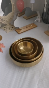 ชามกันร้อน2ชั้น304 ชามซุป ชามก๋วยเตี๋ยว ชามสแตนเลสสองชั้นสไตล์เกาหลี กันความร้อน