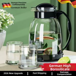 Durable Thickened Heat-Resistant Water Pitcher Glass