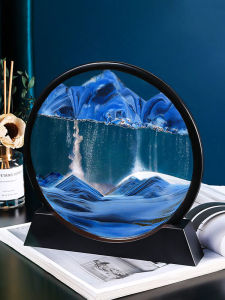 Modern Minimalist Creative Art Sandflow Painting Home Decorations Living Room Office Bar TV Cabinet Decorative Accessories