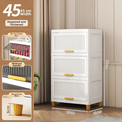 Narrow Side Wall Storage Cabinet 25cm
