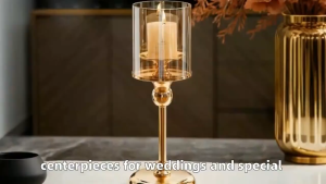 3Pcs/Set European Romantic Table Candle Holder Candlelight Dinner Decor Wedding & Christmas Tabletop Ornament COD Available
