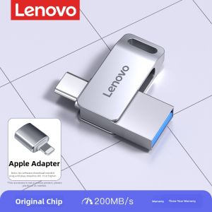 Lenovo | Type-C Dual Interface USB Drive 2-in-1 For Phone & PC