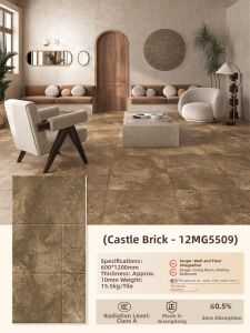 BEIQIVI | Stone-look Matt Finish Wall and Floor Tiles 60*120cm