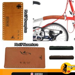 Cover Frame Sepeda Lipat Pelindung Frame Sepeda Lipat Brompton Dan Motif Nusantara