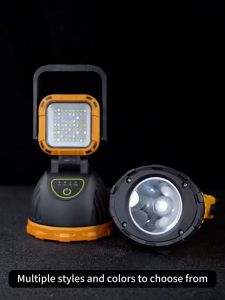 Lampu Emergency LED Senter LED Multifungsi Solar Cell HS-8033C HS8033C