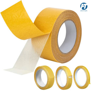 Double Sided Tape Strong Traceless Adhesive Waterproof Fixation Mat Carpet Tape Translucent Mesh High Viscosity Tapes