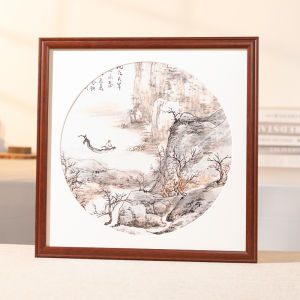 SHANCHEN | Custom Square Calligraphy Mounting Frame for Rice Paper