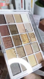 MINIPINK Macaron Eyeshadow Palette 20 Warna Matte Glitter Tahan Lama MP059