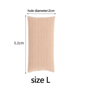 （2 PCS）Nylon silicone toe covers finger split separatorsanti-friction bandages overlapping toe protection covers