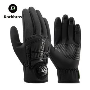 RockBros | Windproof Warm Long Finger Cycling Gloves Autumn Winter