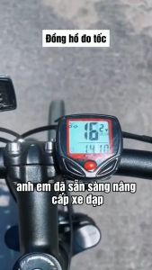Đồng Hồ Đo Tốc Độ Chính Xác Cho Xe Đạp Thể Thao Siêu Rẻ Chống Nước