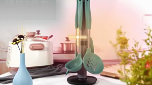 GOLIFE Silicone Kitchen Utensil 7PCS Non-Stick Spatula Cooking Utensil Silicone Turner Heat Resistant