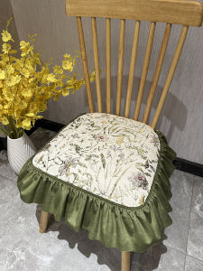 Rustic American Style Dining Table Chair Pads Four Seasons Universal Non-Slip Home Use French Luxury European Windsor Chair Seat Cushion
