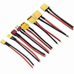 1 Pair Xt60 Xt30 T Xt90 Mpx Plug Male/Female Connector Plug With 12/14/16AWG Silicone Wire 100mm For Rc Battery Cable