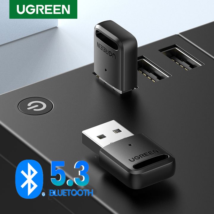  UGREEN Bluetooth Adapter for PC, 5.3 Bluetooth Dongle, Plug &  Play for Windows 11/10/8.1, Bluetooth Transmitter & Receiver for  Keyboard/Mouse/Headphone/Speakers/Printer : Electronics