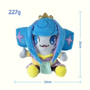 Hughub New Product: Frankie Plush - Knight Anime Peripheral Doll Cute Blue Princess Stuffed Toy