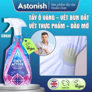 Bình Xịt Tẩy Cổ Áo Và Các Vết Bẩn Trên Vải Astonish C9330
