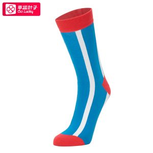 LANBU Lucky Leaf Mid-Calf Casual Running Socks Mens Womens Breathable Couple Socks Sport Outdoor Accessories