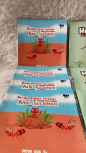 Buku Cerita Anak Bergambar / Buku Dongeng Anak / Seri Kisah Inspiratif Bilingual / Buku Cerita Anak Islam / Full Colour /rosi book