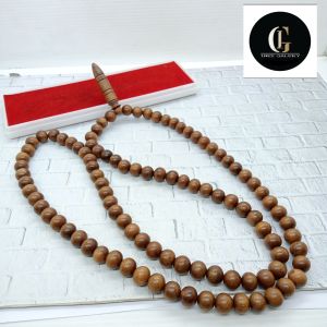 Kalung tasbih kayu stigi laut A82