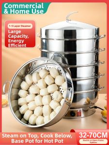 YANXING | Large Capacity Stainless Steel Electric Steamer