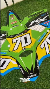 NEW DESIGN DECAL KX PREMIUM 3M TRAIL/SUPERMOTO FULL BODY BEBAS REQUEST