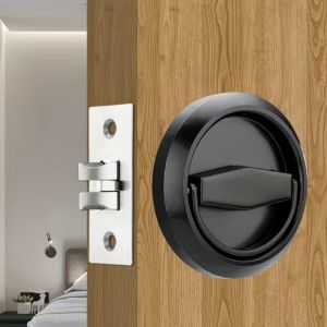 Premium Concealed Pull Ring Lock Set Durable Practical Furniture Door Hardware Accessory Components Heavy-Duty Concealed Pull R