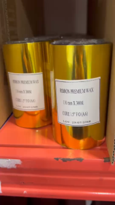 Ribbon Premium Wax 110x300 บรรจุ 1 ม้วน