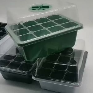 6/12 Cells Hole Plastics Plant Pots Grow Box Plant Seedling Pots Gardening Sowing Tray Tools Hydroponics Growing System Indoors