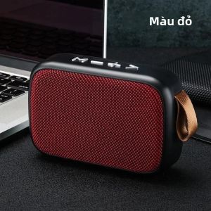 Loa Không Dây Di Động Loa Siêu Trầm Mini Ngoài Trời Loa Bluetooth Có Thẻ Vải Dùng Trong Nhà Hệ Thống Âm Thanh Nhỏ Gọn Chạy Bằng USB