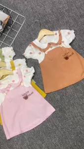 Dress Xin Qian Bayi - 3 Tahun | Baju Bayi Dres Korea Anak Perempuan Alinkidos