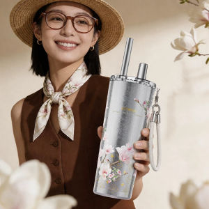 zuvor | Titanium Insulated Cup Large Capacity Cold Drink Retention Straw